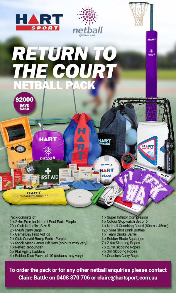 HART Sport Return to Play Netball Pack 2