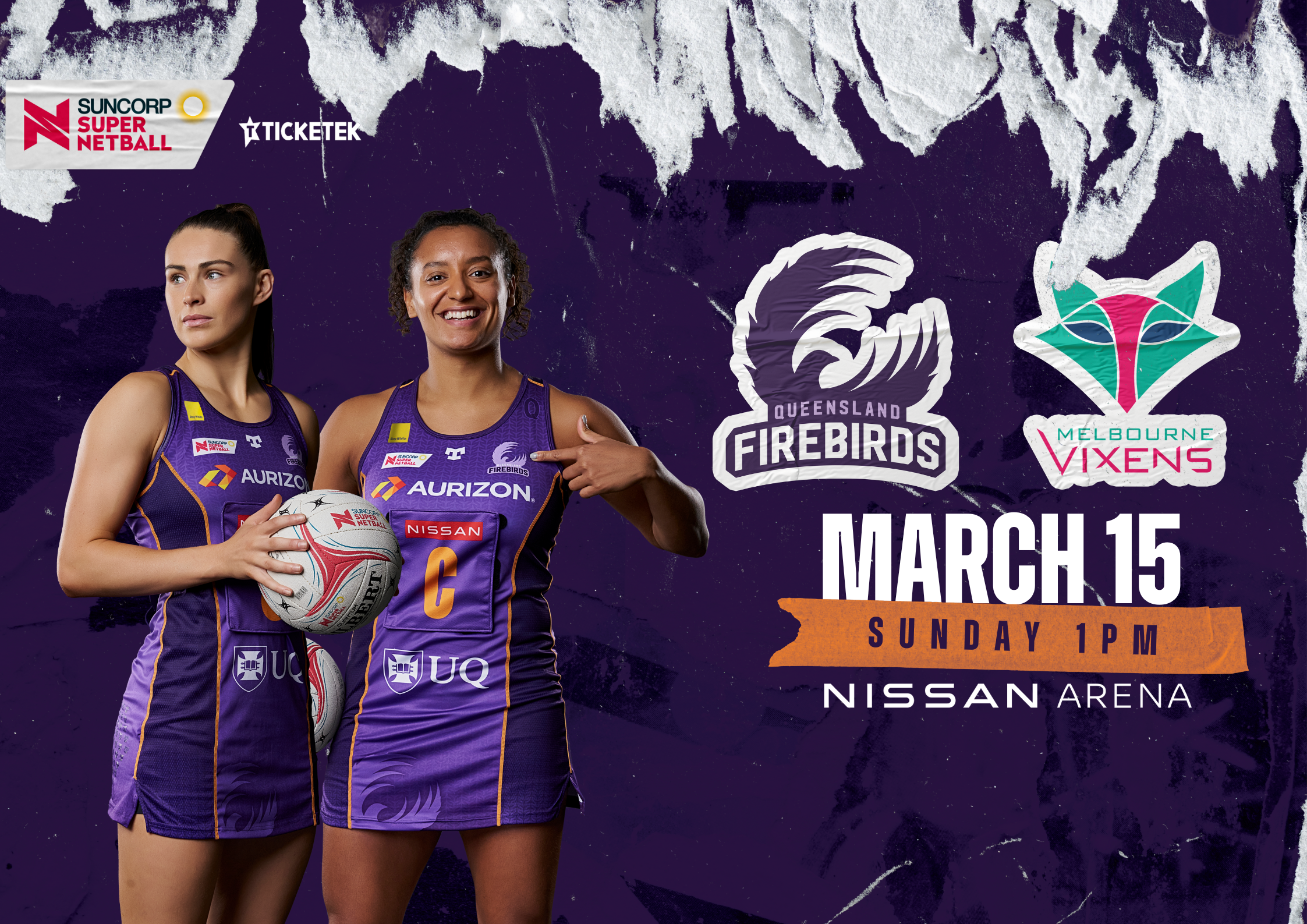 Firebirds vs Vixens 